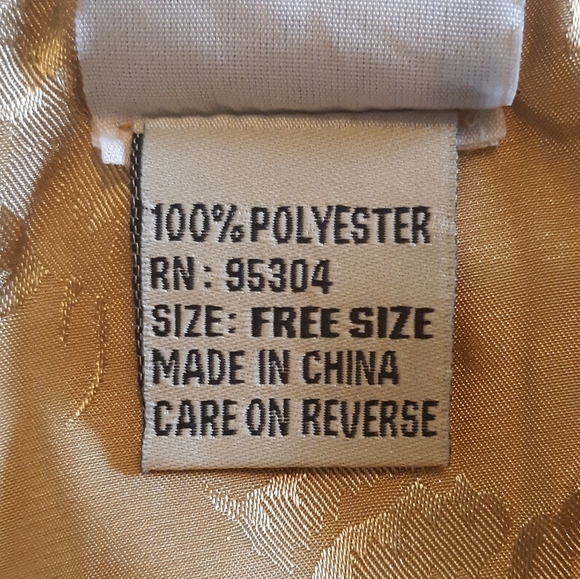 Original Antth NY gold kaftan gown dress free size *A1 - Picture 6 of 8